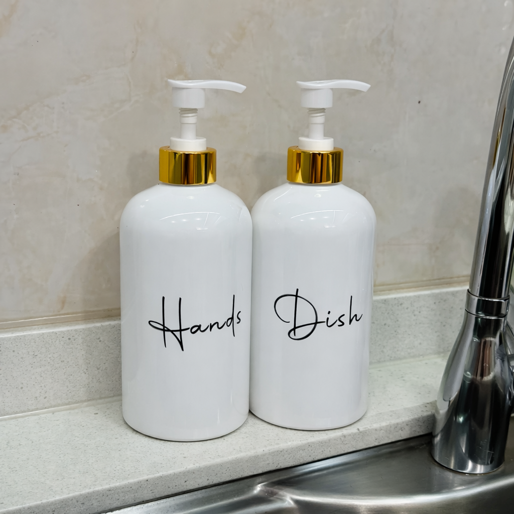 2Pcs Refill Dispenser bottles
