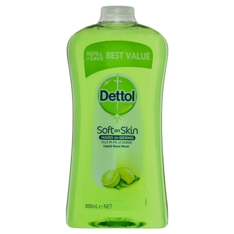 Dettol Foam Hand Wash / Lemon & Lime / 950ml